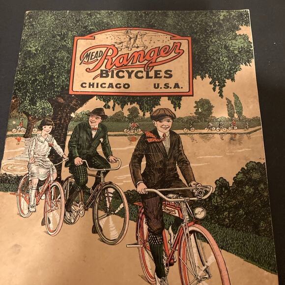 1925 Color Ranger Bicycle Advertisement Order Guide 32 Pages with Extras